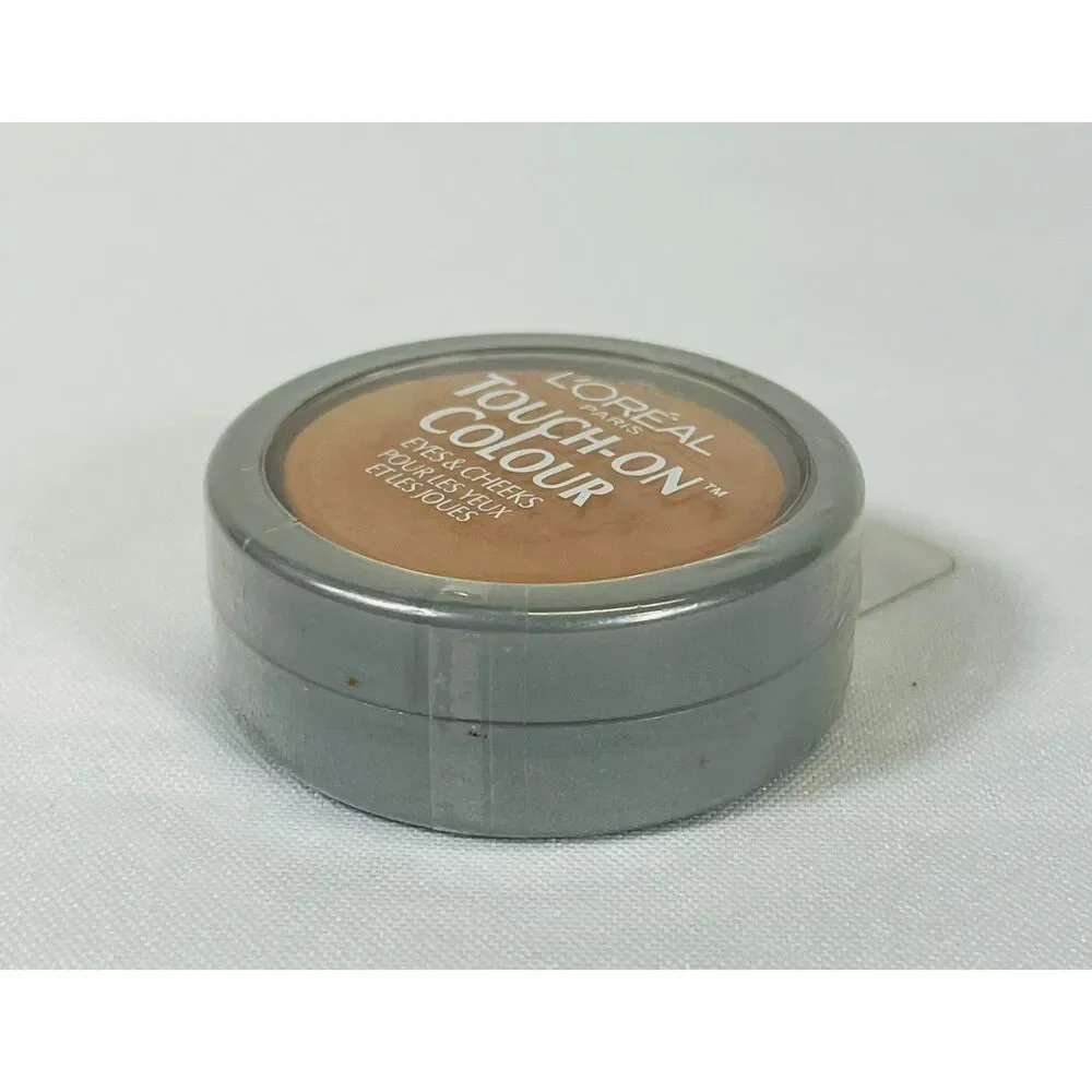 NOS New L'Oreal Touch-On Colour For Eyes and Cheeks Gogo-Gold Eyeshadow Blush